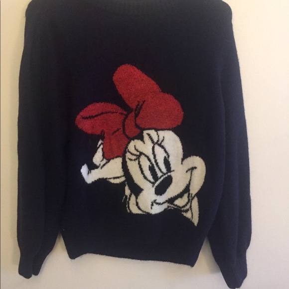 80s Inspired Minnie Mouse Sweater - Picture 4 of 7